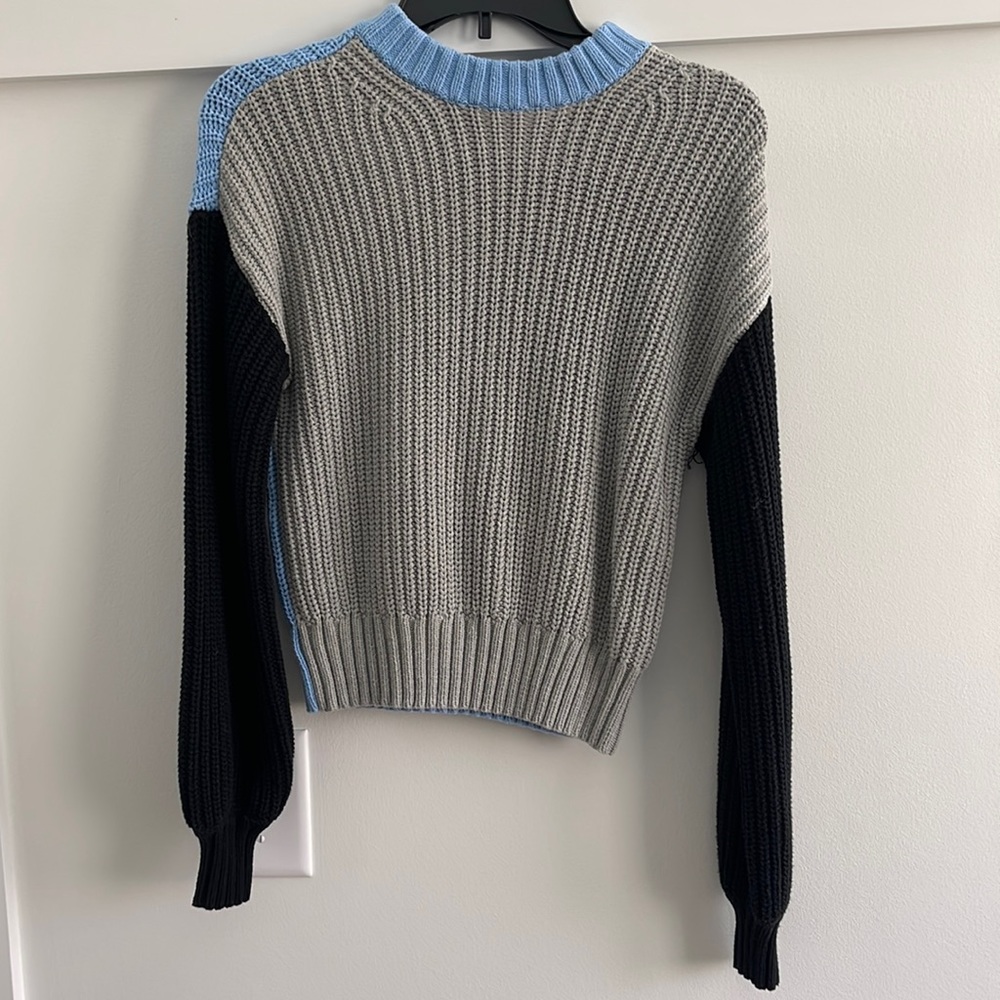 POPSUGAR blue/black/grey Sweater